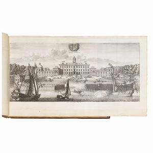 (Svezia - Architettura - Illustrati 700)   DAHLBERG, Erik.     Suecia antiqua et hodierna I-III  . [Stockholm, Jan Gros de Vries, ca. 1691] - 1728.  - Asta Libri, manoscritti e autografi - Associazione Nazionale - Case d'Asta italiane