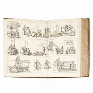 (Cina - Illustrati 700)   DU HALDE, Jean Baptiste.   Description geographique historique, chronologique, politique, et physique de l&rsquo;empire de la Chine et de la Tartarie chinoise, enrichie des cartes generales et particulieres […] du Thibet, & de la Cor&eacute;e, & orn&eacute;e d&rsquo;un grand nombre de figures & de vignettes grav&eacute;e en taille-douce. Tome premier [-quatrieme].   A Paris, chez P. G. Le Mercier, 1735.  - Asta Libri, manoscritti e autografi - Associazione Nazionale - Case d'Asta italiane