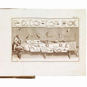 (Elettromagnetismo - Scienza - Illustrati 700)   GALVANI, Luigi.   De viribus electricitatis in motu musculari commentarius cum Joannis Aldini dissertatione et notis.   Mutin&aelig; [i.e. Modena], apud Societatem Typographicam, 1792.  - Asta Libri, manoscritti e autografi - Associazione Nazionale - Case d'Asta italiane