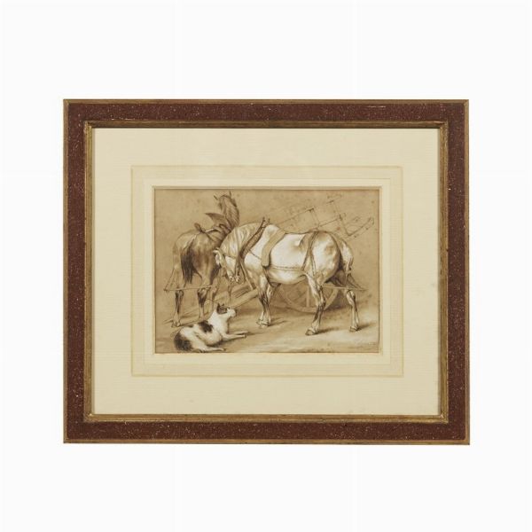 Pierre Fr&eacute;d&eacute;ric Lehnert  - Asta Opere su carta: disegni e stampe dal XVI al XIX secolo  - Associazione Nazionale - Case d'Asta italiane