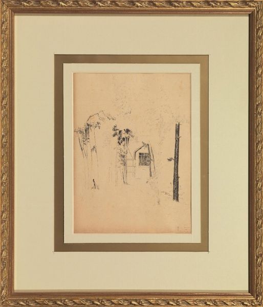 FRAGIACOMO PIETRO : Pietro Fragiacomo  - Asta Opere su carta: disegni e stampe dal XVI al XIX secolo  - Associazione Nazionale - Case d'Asta italiane