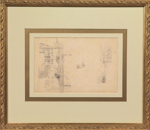 FRAGIACOMO PIETRO : Pietro Fragiacomo  - Asta Opere su carta: disegni e stampe dal XVI al XIX secolo  - Associazione Nazionale - Case d'Asta italiane