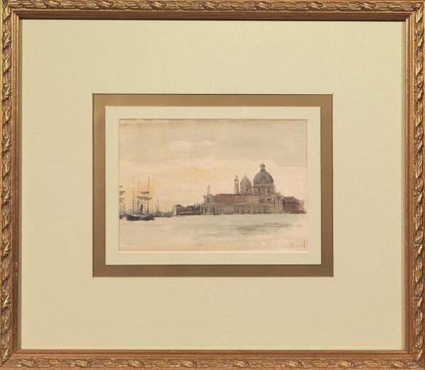 FRAGIACOMO PIETRO : Pietro Fragiacomo  - Asta Opere su carta: disegni e stampe dal XVI al XIX secolo  - Associazione Nazionale - Case d'Asta italiane