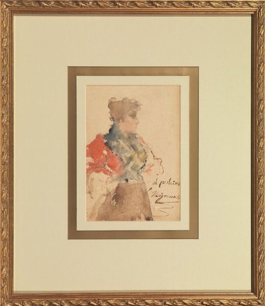 Scuola veneta, sec. XIX  - Asta Opere su carta: disegni e stampe dal XVI al XIX secolo  - Associazione Nazionale - Case d'Asta italiane