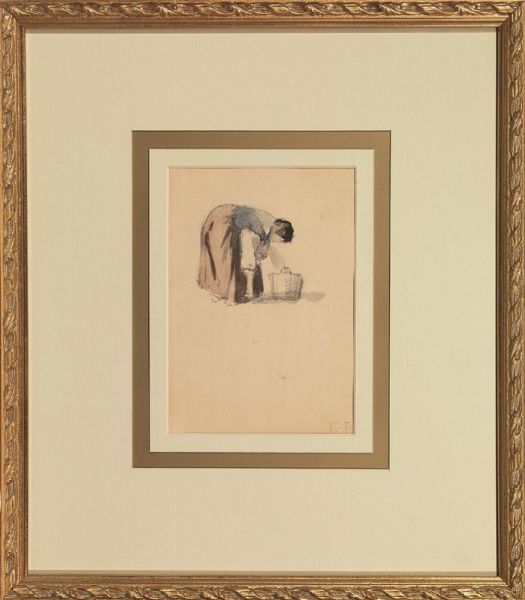 FRAGIACOMO PIETRO : Pietro Fragiacomo  - Asta Opere su carta: disegni e stampe dal XVI al XIX secolo  - Associazione Nazionale - Case d'Asta italiane