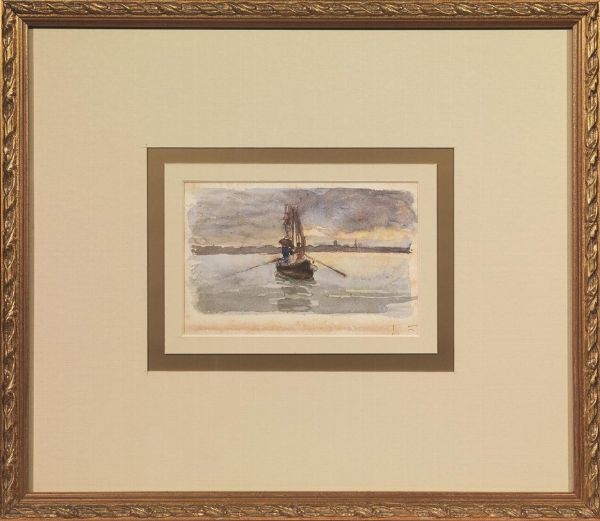 FRAGIACOMO PIETRO : Pietro Fragiacomo  - Asta Opere su carta: disegni e stampe dal XVI al XIX secolo  - Associazione Nazionale - Case d'Asta italiane