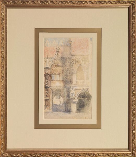 FRAGIACOMO PIETRO : Pietro Fragiacomo  - Asta Opere su carta: disegni e stampe dal XVI al XIX secolo  - Associazione Nazionale - Case d'Asta italiane