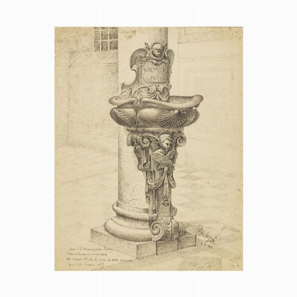 Ezio Zalaffi  - Asta Opere su carta: disegni e stampe dal XVI al XIX secolo  - Associazione Nazionale - Case d'Asta italiane