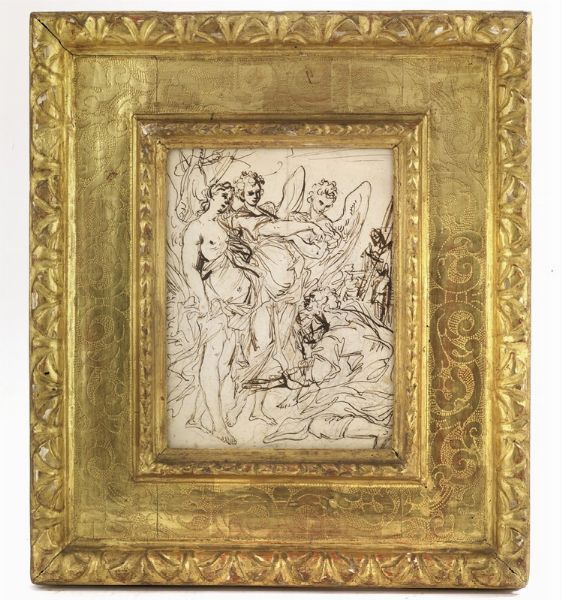 Attribuito a Sebastiano Ricci  - Asta Opere su carta: disegni e stampe dal XVI al XIX secolo  - Associazione Nazionale - Case d'Asta italiane