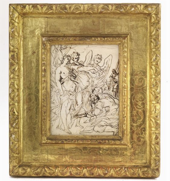 Attribuito a Sebastiano Ricci  - Asta Opere su carta: disegni e stampe dal XVI al XIX secolo  - Associazione Nazionale - Case d'Asta italiane