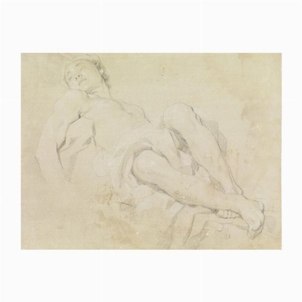 Scuola emiliana, fine sec. XVII / inizio sec. XVIII  - Asta Opere su carta: disegni e stampe dal XVI al XIX secolo  - Associazione Nazionale - Case d'Asta italiane