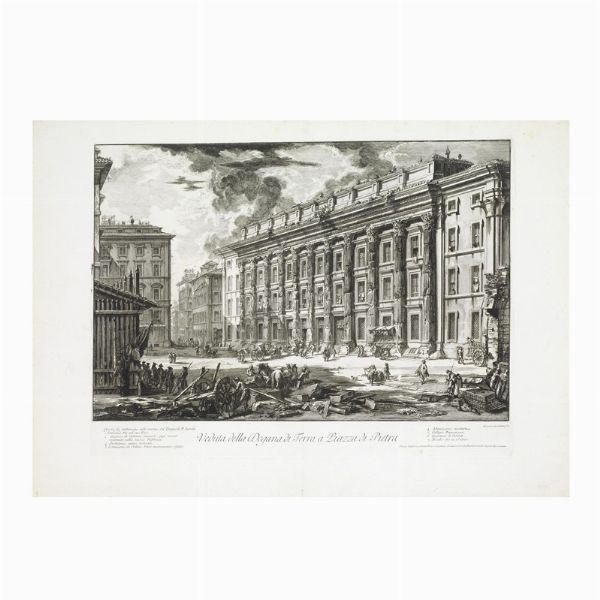 Giovan Battista Piranesi  - Asta Opere su carta: disegni e stampe dal XVI al XIX secolo  - Associazione Nazionale - Case d'Asta italiane