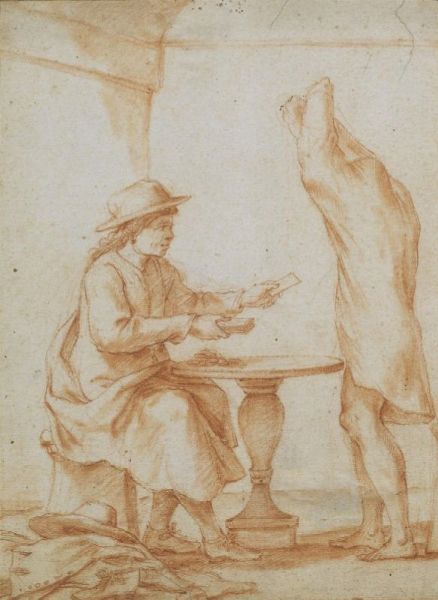 Giuseppe Maria Mitelli  - Asta Opere su carta: disegni e stampe dal XVI al XIX secolo  - Associazione Nazionale - Case d'Asta italiane