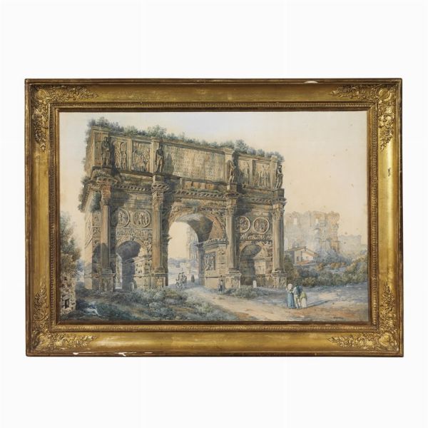 Abraham-Louis Ducros  - Asta Opere su carta: disegni e stampe dal XVI al XIX secolo  - Associazione Nazionale - Case d'Asta italiane