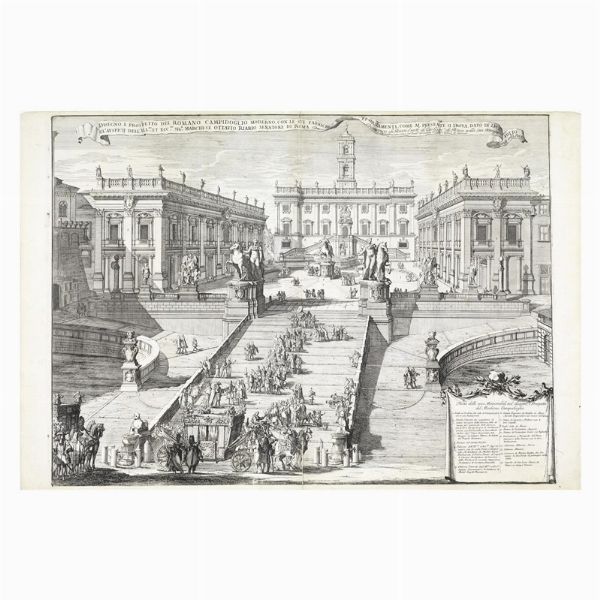 Alessandro Specchi  - Asta Opere su carta: disegni e stampe dal XVI al XIX secolo  - Associazione Nazionale - Case d'Asta italiane