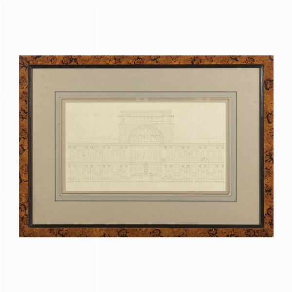 LOTTO DI VEDUTE DI ROMA  E DELLA CAMPAGNA LAZIALE, SEC. XIX  - Asta Opere su carta: disegni e stampe dal XVI al XIX secolo  - Associazione Nazionale - Case d'Asta italiane