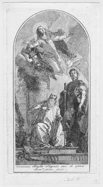 Giandomenico Tiepolo  - Asta Opere su carta: disegni e stampe dal XVI al XIX secolo  - Associazione Nazionale - Case d'Asta italiane