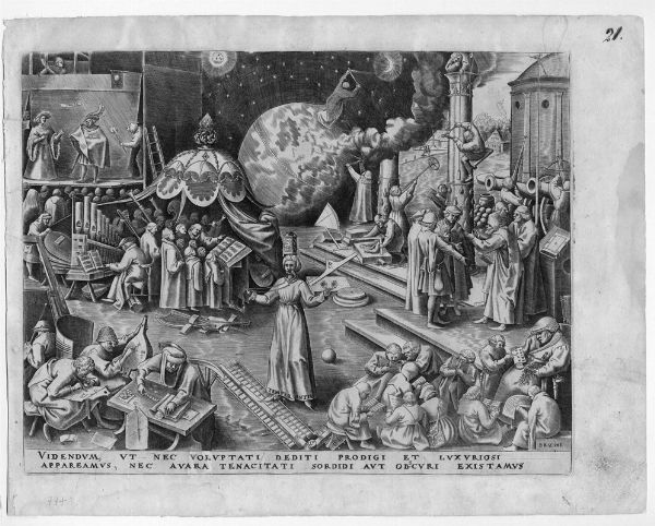 Philips Galle the Elder da Pieter Bruegel the Elder  - Asta Opere su carta: disegni e stampe dal XVI al XIX secolo  - Associazione Nazionale - Case d'Asta italiane