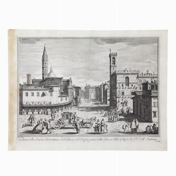 Giuseppe Zocchi (da)  - Asta Opere su carta: disegni e stampe dal XVI al XIX secolo  - Associazione Nazionale - Case d'Asta italiane