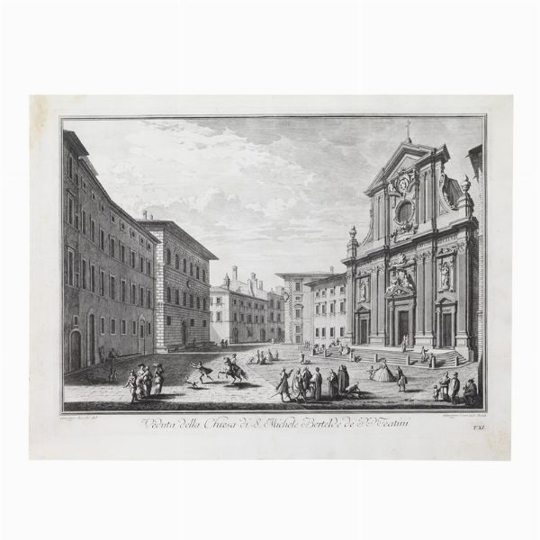 Giuseppe Zocchi (da)  - Asta Opere su carta: disegni e stampe dal XVI al XIX secolo  - Associazione Nazionale - Case d'Asta italiane
