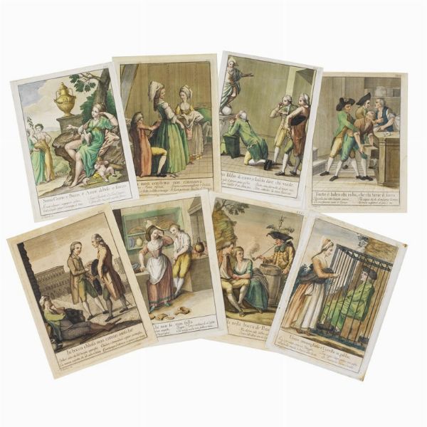 Carlo Lasinio da Giuseppe Piattoli  - Asta Opere su carta: disegni e stampe dal XVI al XIX secolo  - Associazione Nazionale - Case d'Asta italiane