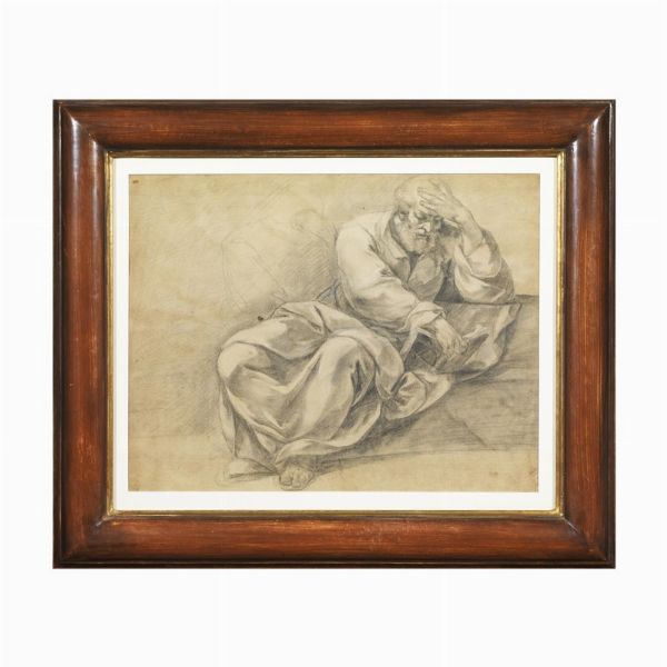 Scuola italiana, inizio sec. XVIII  - Asta Opere su carta: disegni e stampe dal XVI al XIX secolo  - Associazione Nazionale - Case d'Asta italiane