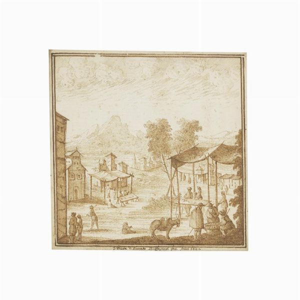 Carlo Antonio Buffagnotti  - Asta Opere su carta: disegni e stampe dal XVI al XIX secolo  - Associazione Nazionale - Case d'Asta italiane