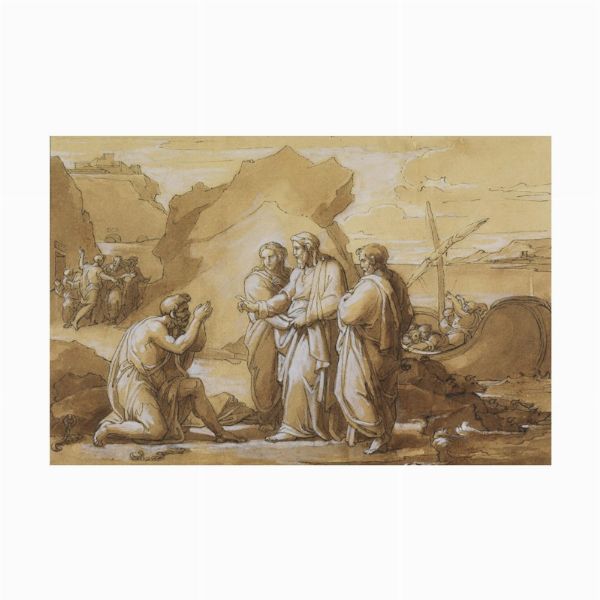 Vincenzo Camuccini  - Asta Opere su carta: disegni e stampe dal XVI al XIX secolo  - Associazione Nazionale - Case d'Asta italiane