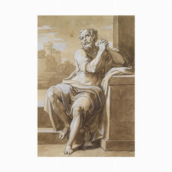 Vincenzo Camuccini  - Asta Opere su carta: disegni e stampe dal XVI al XIX secolo  - Associazione Nazionale - Case d'Asta italiane