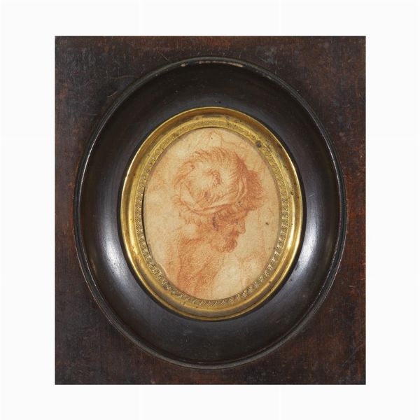 Scuola romana, sec. XVII  - Asta Opere su carta: disegni e stampe dal XVI al XIX secolo  - Associazione Nazionale - Case d'Asta italiane