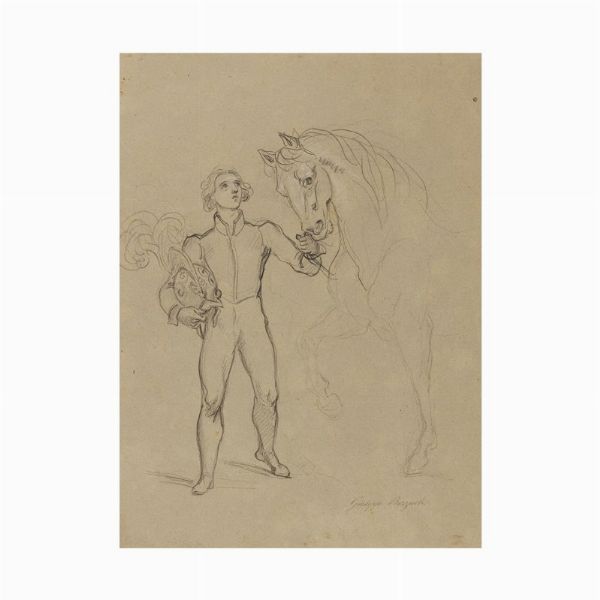 Giuseppe Bezzuoli  - Asta Opere su carta: disegni e stampe dal XVI al XIX secolo  - Associazione Nazionale - Case d'Asta italiane