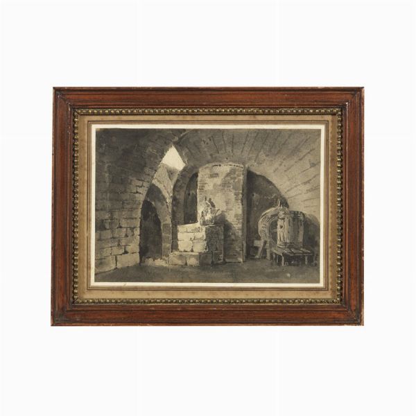 Artista dell'inizio del sec. XIX  - Asta Opere su carta: disegni e stampe dal XVI al XIX secolo  - Associazione Nazionale - Case d'Asta italiane