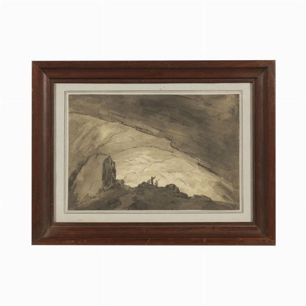 Artista dell'inizio del sec. XIX  - Asta Opere su carta: disegni e stampe dal XVI al XIX secolo  - Associazione Nazionale - Case d'Asta italiane