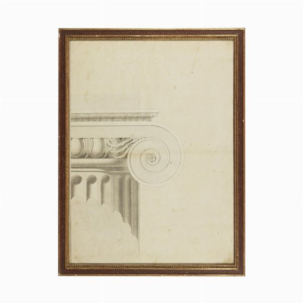 Scuola italiana, inizio sec. XIX  - Asta Opere su carta: disegni e stampe dal XVI al XIX secolo  - Associazione Nazionale - Case d'Asta italiane