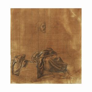 LOTTO DI DUE DISEGNI DEL SEC. XVIII  - Asta Opere su carta: disegni e stampe dal XVI al XIX secolo  - Associazione Nazionale - Case d'Asta italiane