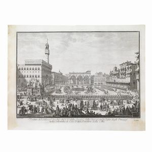 Giuseppe Zocchi (da)  - Asta Opere su carta: disegni e stampe dal XVI al XIX secolo  - Associazione Nazionale - Case d'Asta italiane