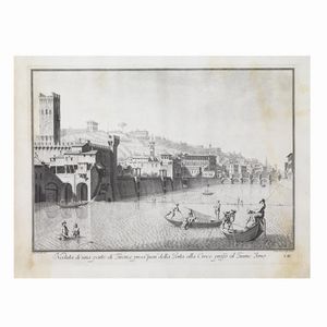 Giuseppe Zocchi (da)  - Asta Opere su carta: disegni e stampe dal XVI al XIX secolo  - Associazione Nazionale - Case d'Asta italiane