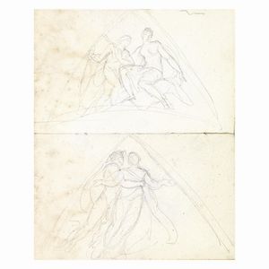 Artista neoclassico, inizio sec. XIX  - Asta Opere su carta: disegni e stampe dal XVI al XIX secolo  - Associazione Nazionale - Case d'Asta italiane
