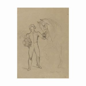 Giuseppe Bezzuoli  - Asta Opere su carta: disegni e stampe dal XVI al XIX secolo  - Associazione Nazionale - Case d'Asta italiane
