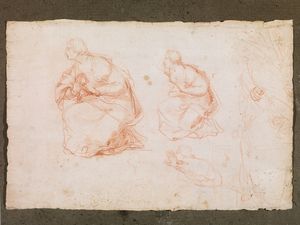Carlo Maratti  - Asta Opere su carta: disegni e stampe dal XVI al XIX secolo  - Associazione Nazionale - Case d'Asta italiane