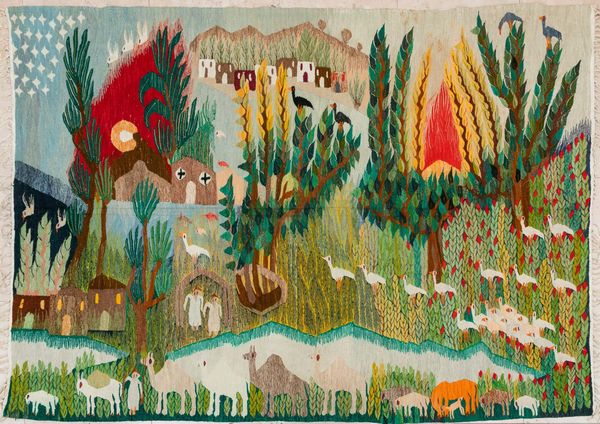 Alfredo Gauro Ambrosi : Villaggio tropicale  - Asta Arte Moderna e Contemporanea - Associazione Nazionale - Case d'Asta italiane