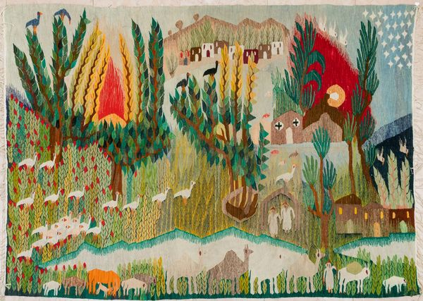 Alfredo Gauro Ambrosi : Villaggio tropicale  - Asta Arte Moderna e Contemporanea - Associazione Nazionale - Case d'Asta italiane