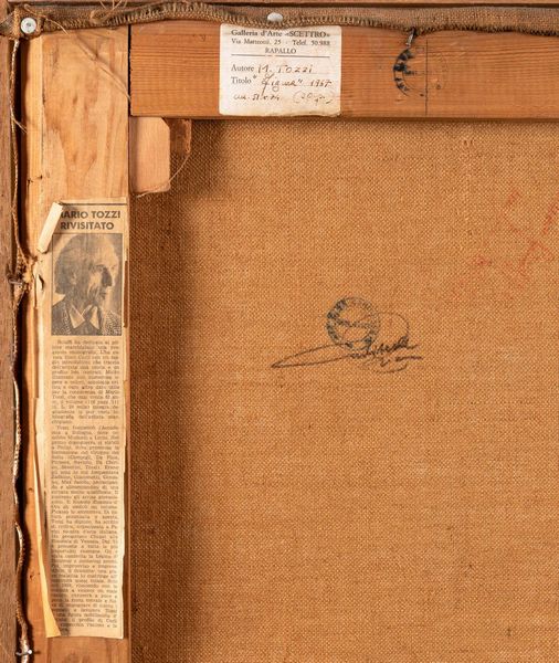 MARIO TOZZI : La ballerina  - Asta Arte Moderna e Contemporanea - Associazione Nazionale - Case d'Asta italiane