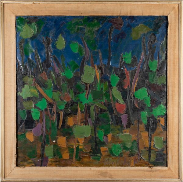 Ennio Morlotti : Paesaggio  - Asta Arte Moderna e Contemporanea - Associazione Nazionale - Case d'Asta italiane