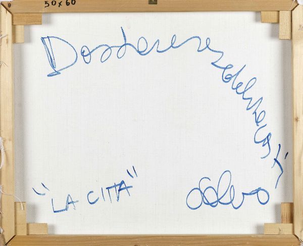 Salvo : La citt  - Asta Arte Moderna e Contemporanea - Associazione Nazionale - Case d'Asta italiane
