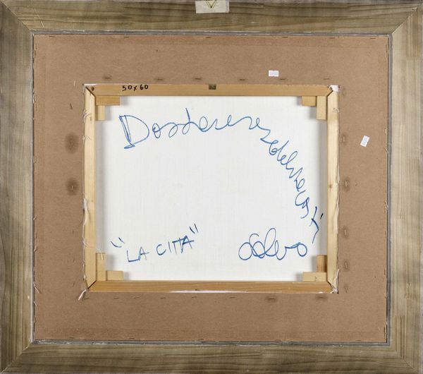 Salvo : La citt  - Asta Arte Moderna e Contemporanea - Associazione Nazionale - Case d'Asta italiane