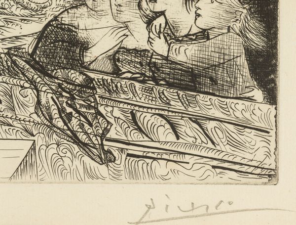 Pablo Picasso : Taureau ail contempl par quatre enfants (da La Suite Vollard)  - Asta Arte Moderna e Contemporanea - Associazione Nazionale - Case d'Asta italiane