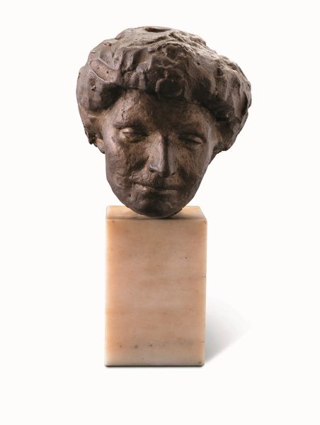 Giacomo Manzù : Testa  - Asta Arte Moderna e Contemporanea - Associazione Nazionale - Case d'Asta italiane