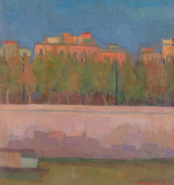 Mario Mafai : Paesaggio (Lungara)  - Asta Arte Moderna e Contemporanea - Associazione Nazionale - Case d'Asta italiane