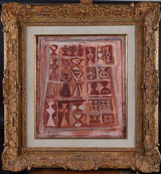 Massimo Campigli : Figure nelle nicchie  - Asta Arte Moderna e Contemporanea - Associazione Nazionale - Case d'Asta italiane